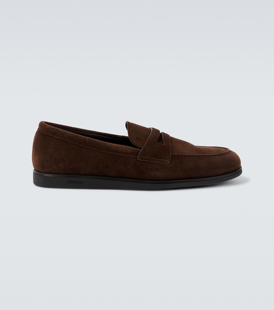 Church's Portsmouth suede penny loafers