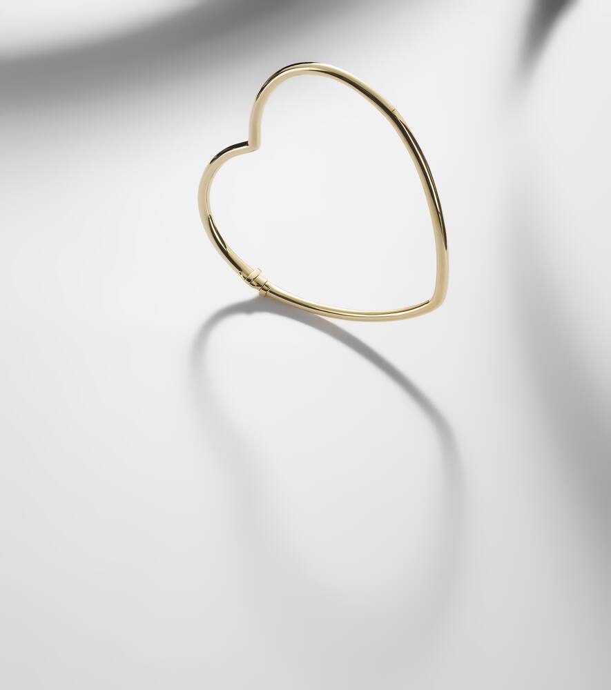 Yvonne Léon Jonc Caur 9kt Gold Bangle In Gold