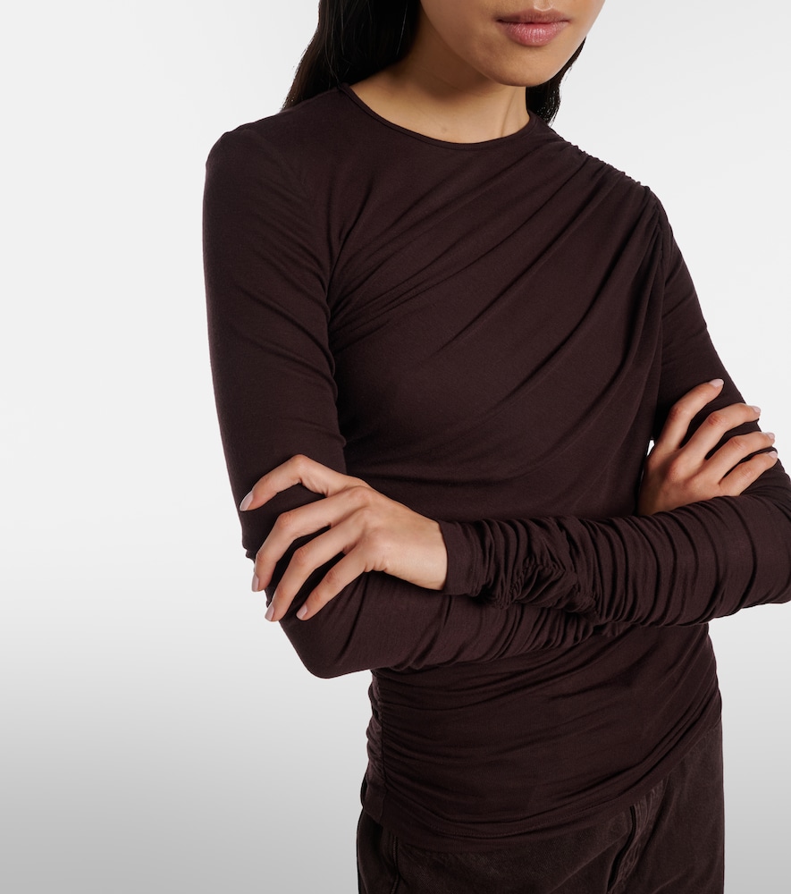  Agolde Agolde Tania Twist Ruched Top 