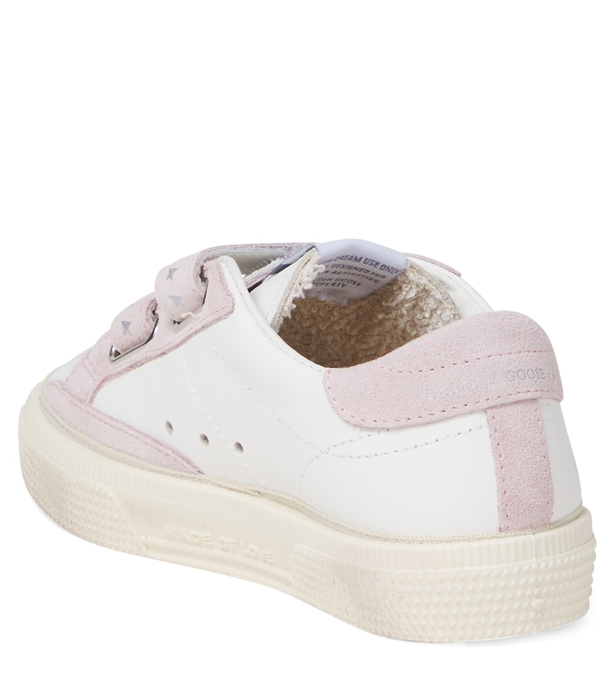  Golden Goose Kids Golden Goose Kids Sneakers May School Aus Leder Mit Veloursleder 