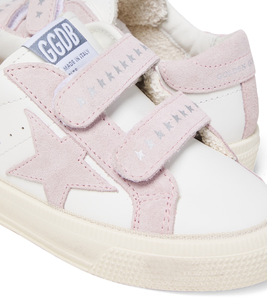  Golden Goose Kids Golden Goose Kids Sneakers May School Aus Leder Mit Veloursleder 