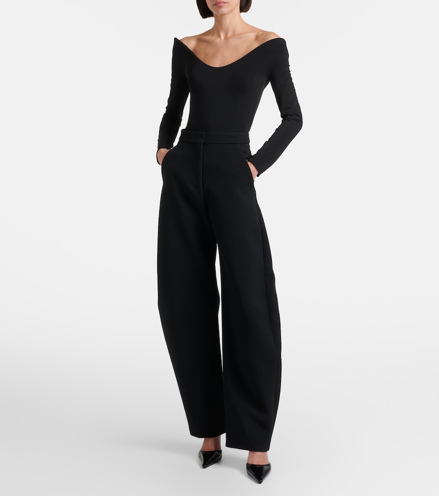  Alaia Alaïa Off-shoulder-body Aus Jersey 
