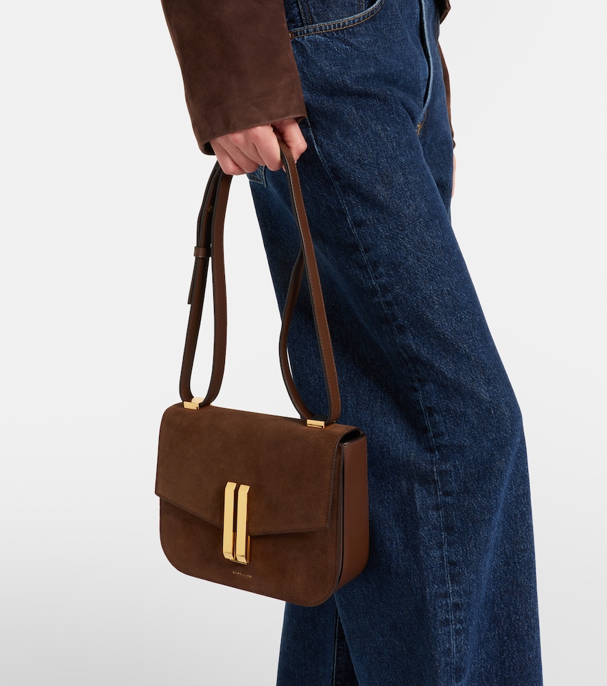 DeMellier Vancouver suede shoulder bag