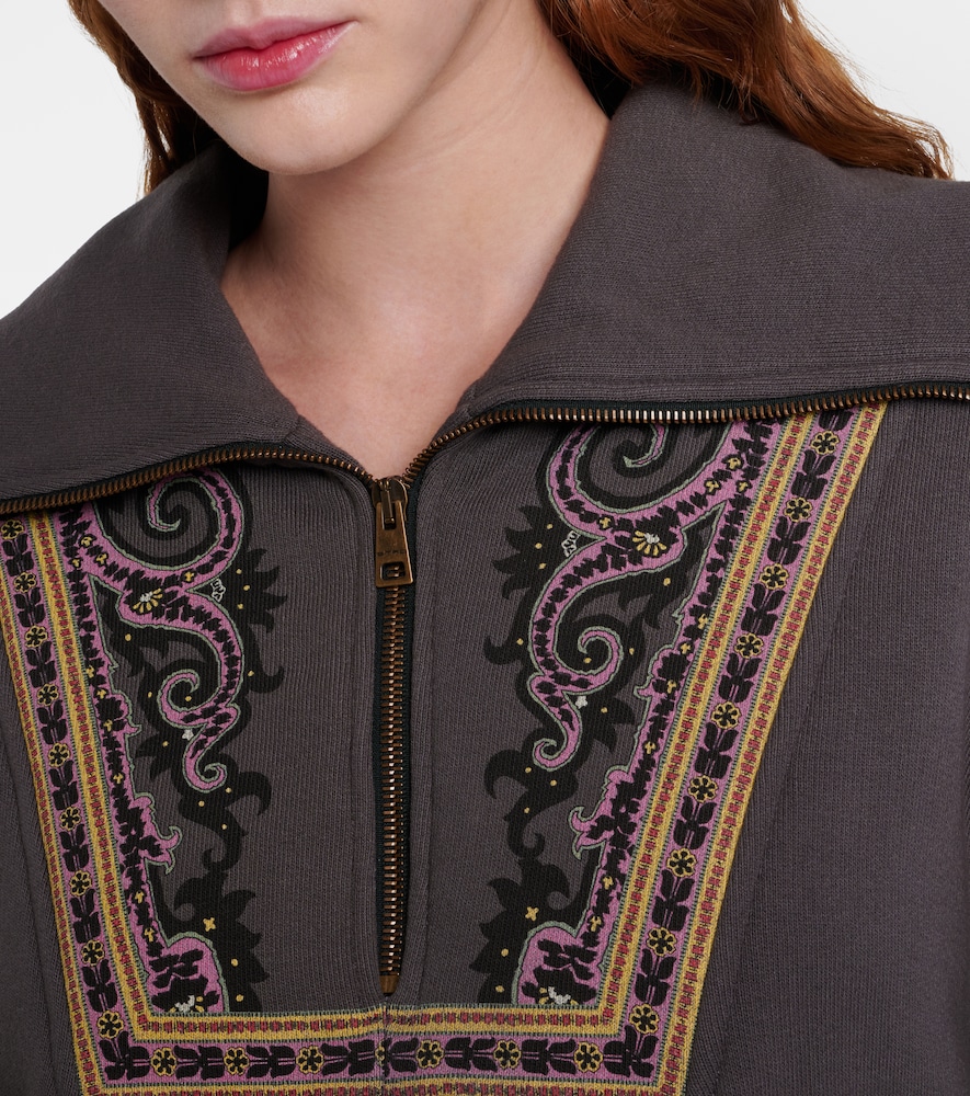  Etro Etro Bedrucktes Sweatshirt Aus Baumwolle 