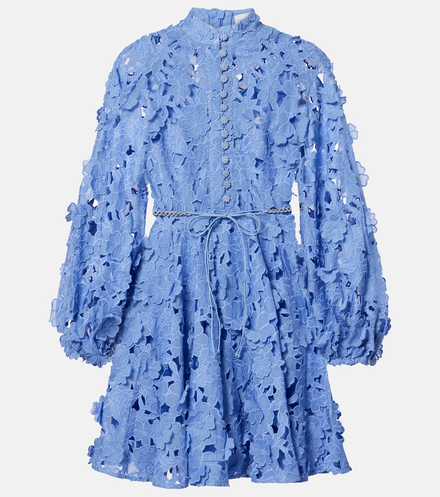 Zimmermann Patience floral cotton minidress