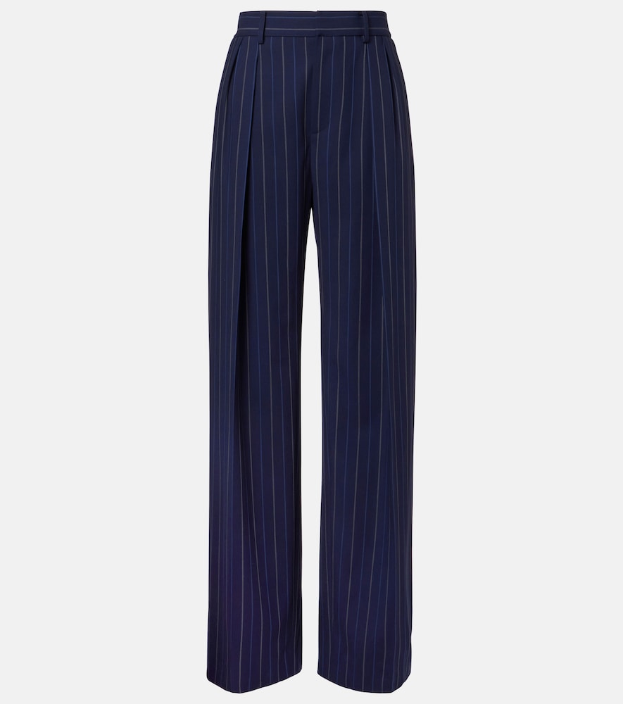Ralph Lauren Collection Jody Wool Wide Leg Pants
