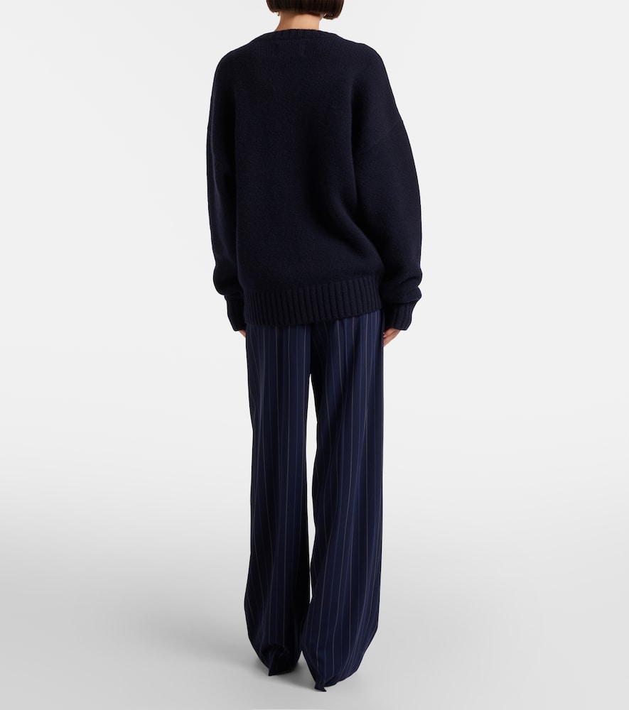  Ralph Lauren Collection Ralph Lauren Collection Jody Wool Wide-leg Pants 