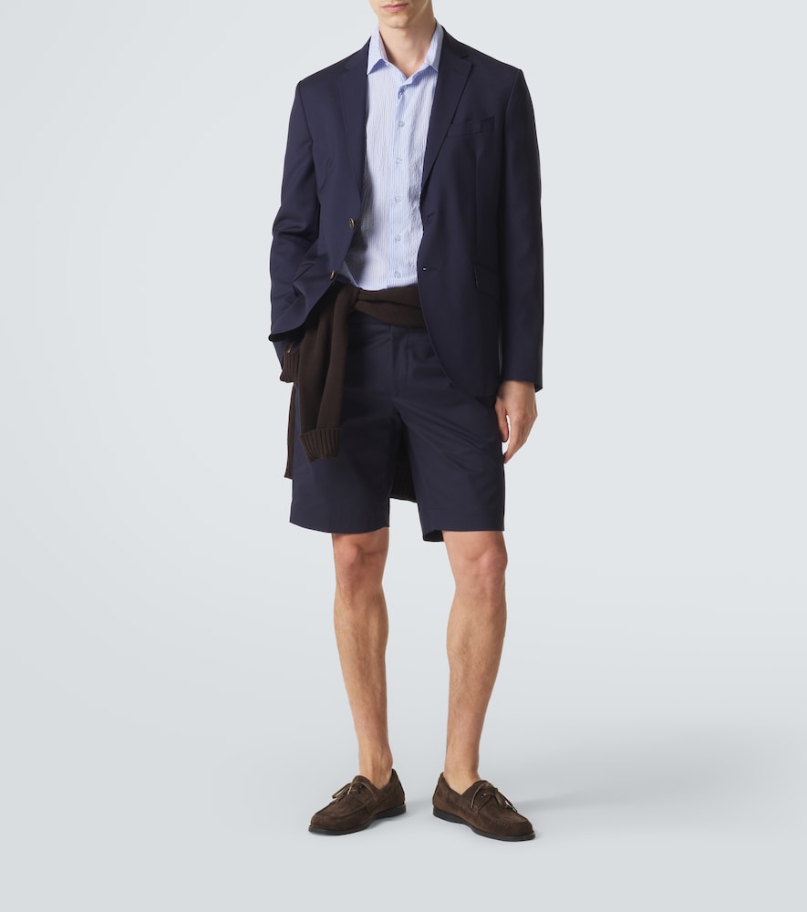 Cotton-Blend Shorts