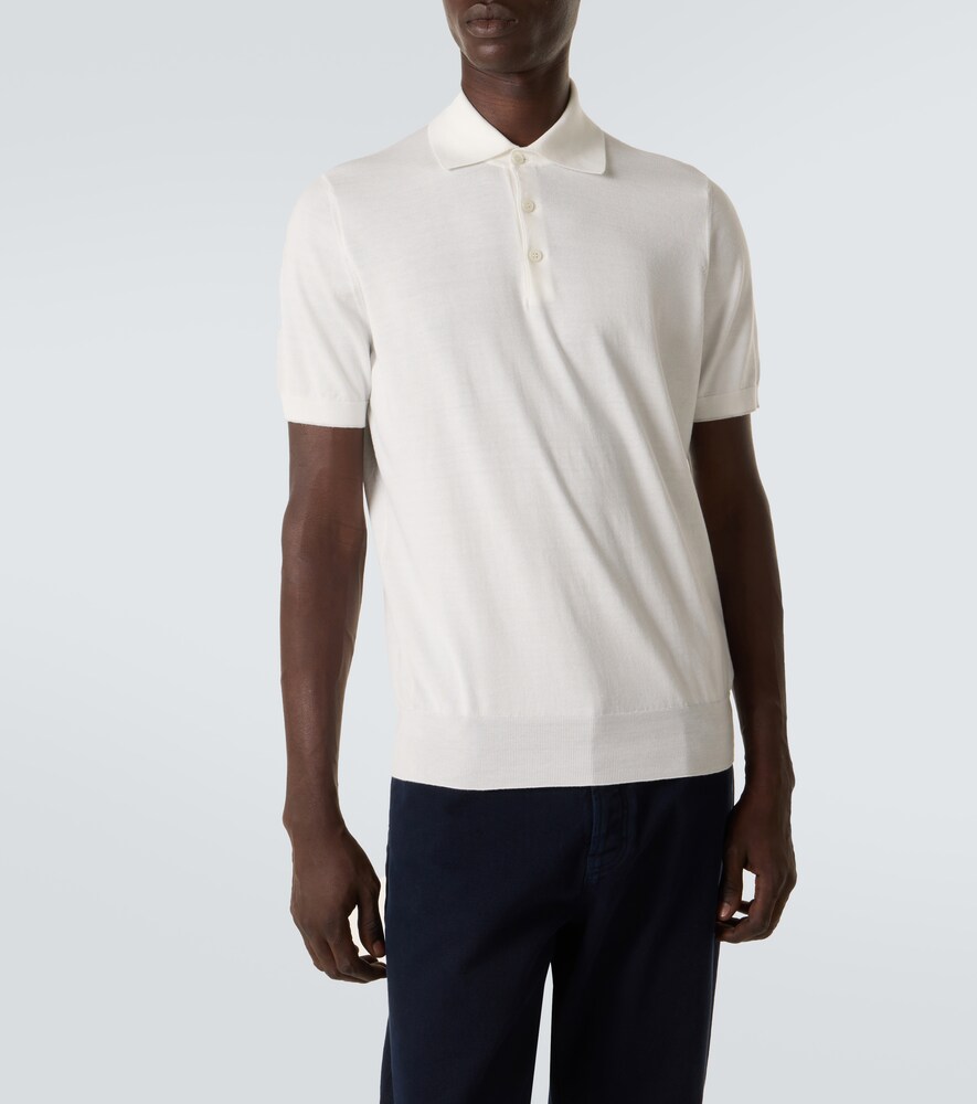  Brunello Cucinelli Brunello Cucinelli Polohemd Aus Baumwoll-piqué 