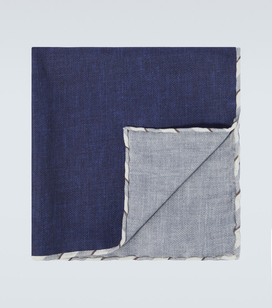 Brunello Cucinelli Silk pocket square | Thumbnail 3 Brunello Cucinelli Silk pocket square | Thumbnail 3