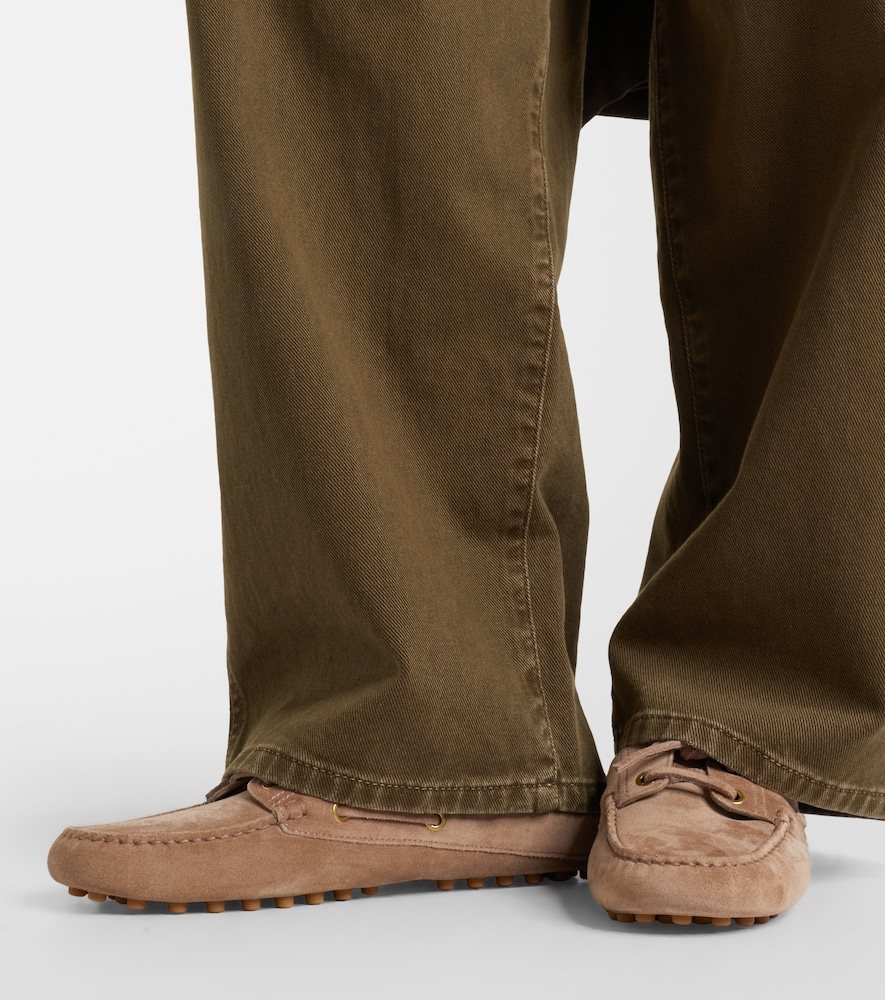 Tod's Suede slip-on shoes