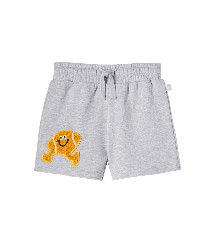 Stella McCartney Kids Baby patch-appliqué cotton jersey shorts　ステラ マッカートニー キッズ ベビー パッチアップリケ コットンジャージー ショートパンツ Stella