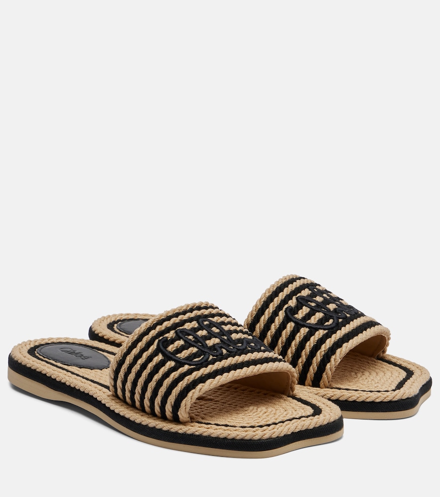Chloe Chloé Chloé Sand logo slides