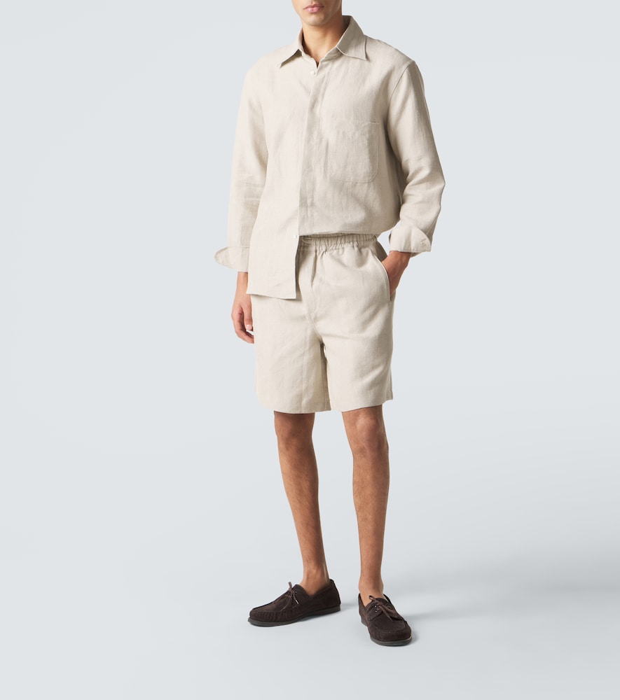  Saman Amel Saman Amel Linen Shorts 