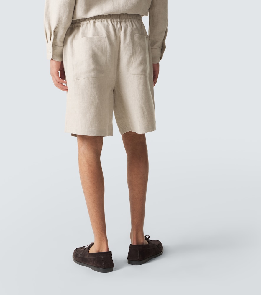  Saman Amel Saman Amel Linen Shorts 