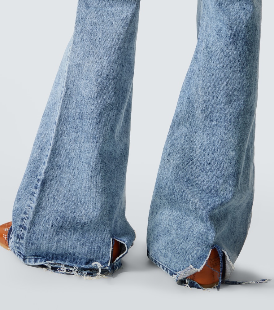  Junya Watanabe Junya Watanabe High-rise Flared Jeans 