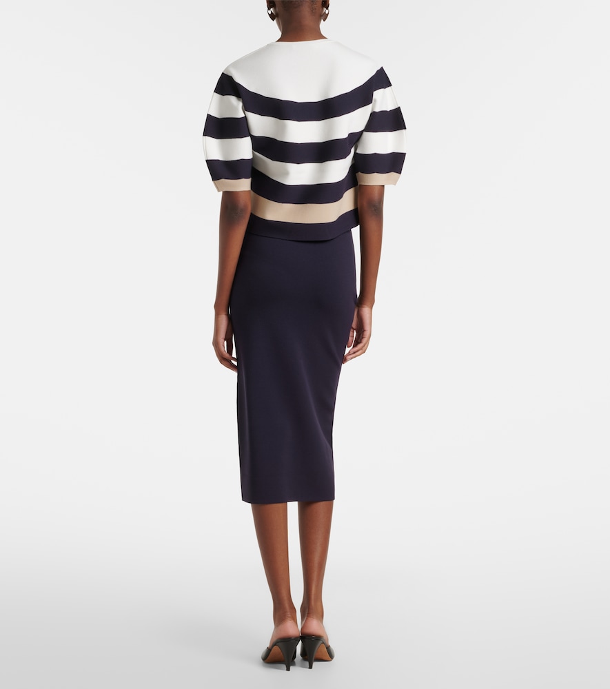  Max Mara Max Mara Bleistiftrock Aus Strick 