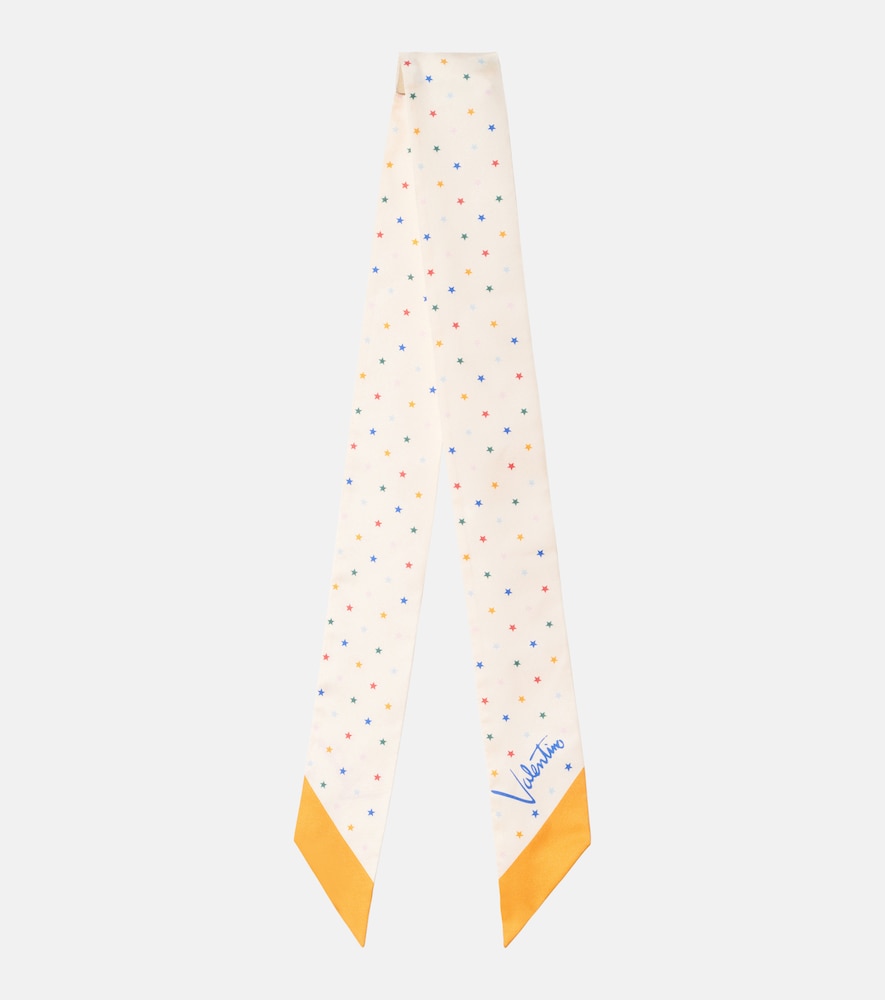 Valentino Women's Multicoloured Starry Silk Scarf - Mytheresa