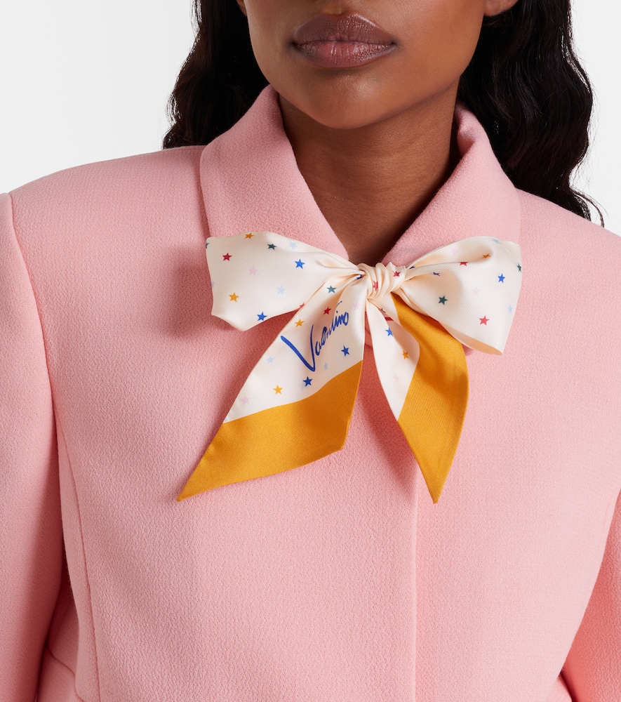 Valentino Starry silk scarf