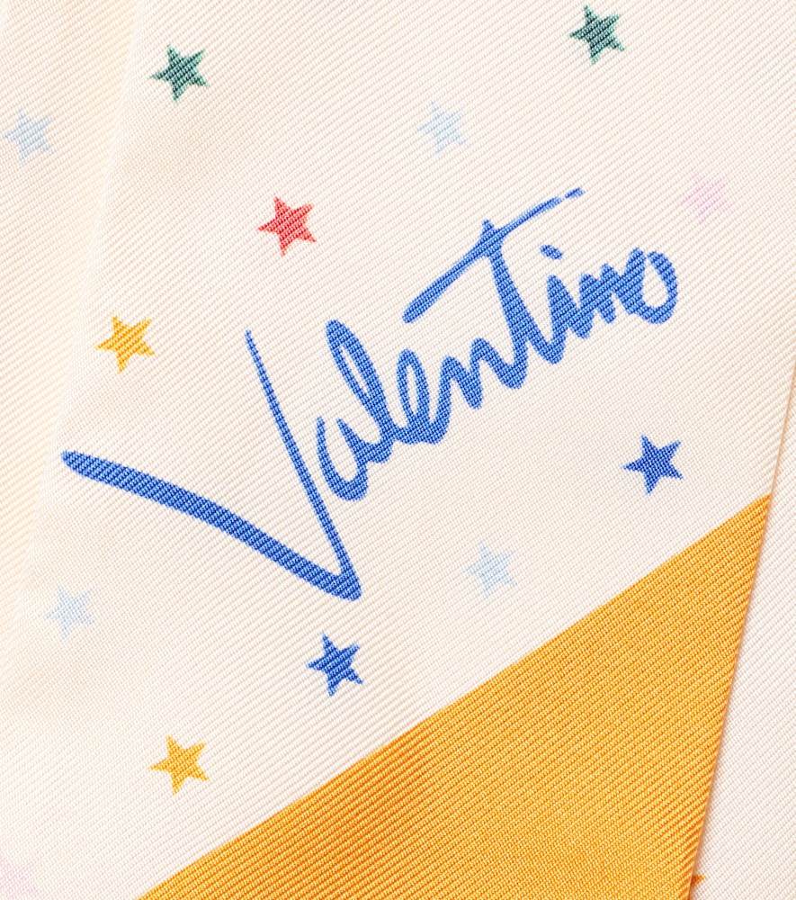  Valentino Valentino Starry Silk Scarf 