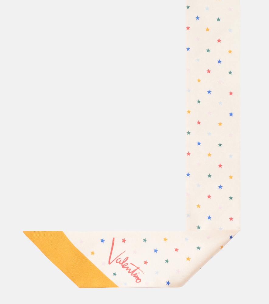  Valentino Valentino Starry Silk Scarf 