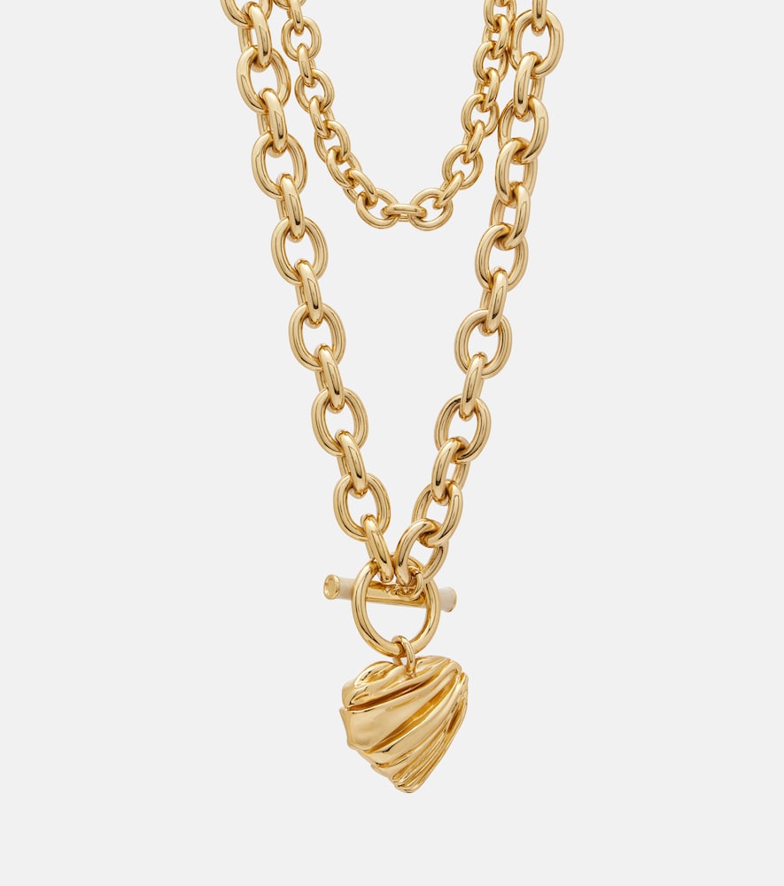 Chloe Women's Gold Heart Chain Necklace - Mytheresa