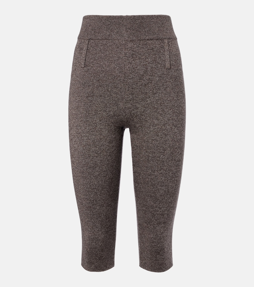 Caprihose aus Wolle