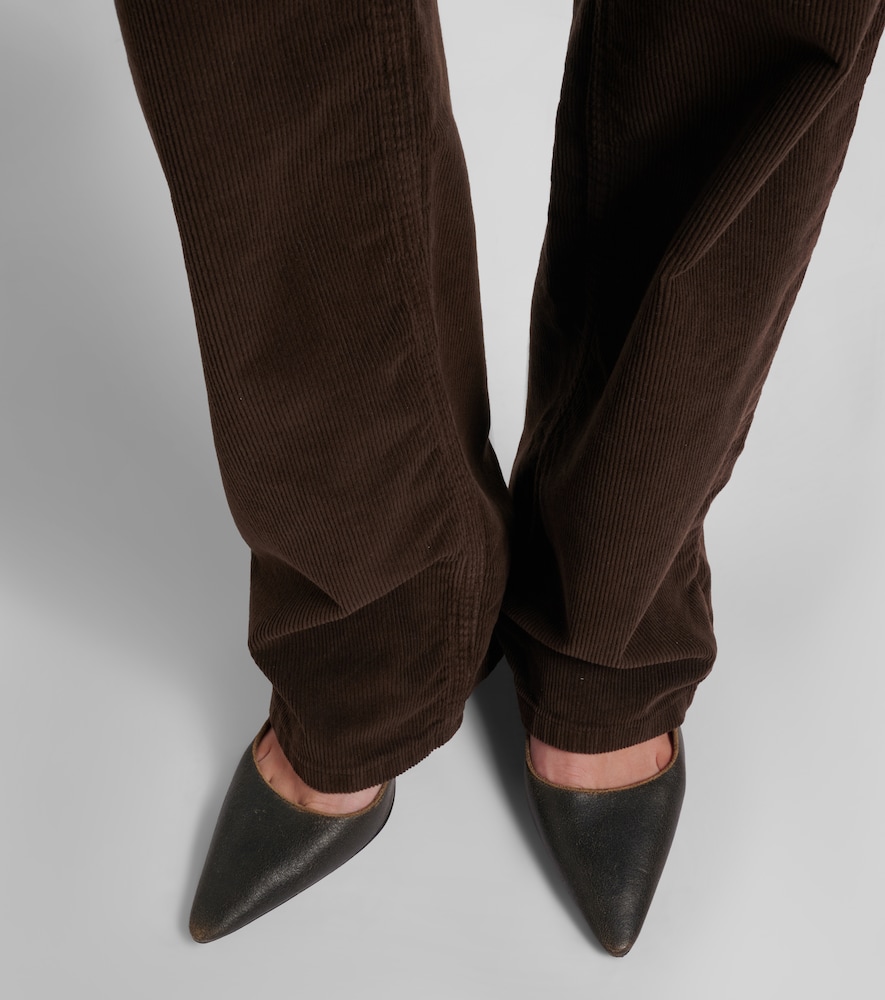 The Row Liisa Three leather pumps