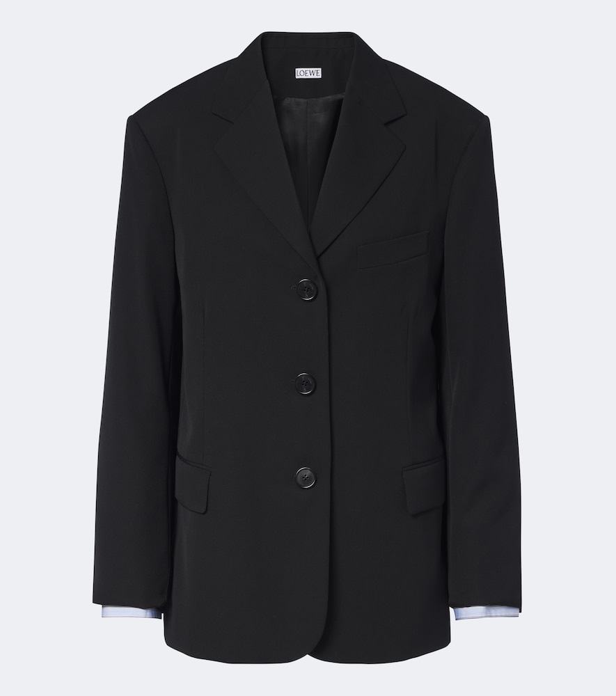 Blazer Double L in lana