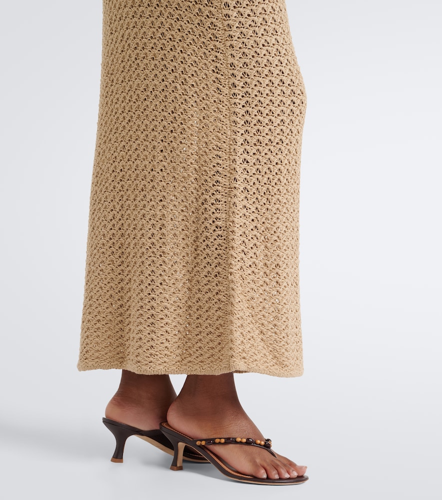 Ellinor Crochet Cotton Maxi Dress