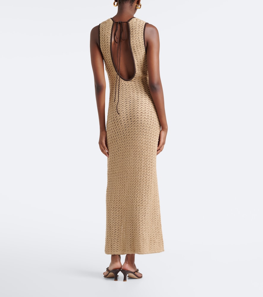 Ellinor Crochet Cotton Maxi Dress