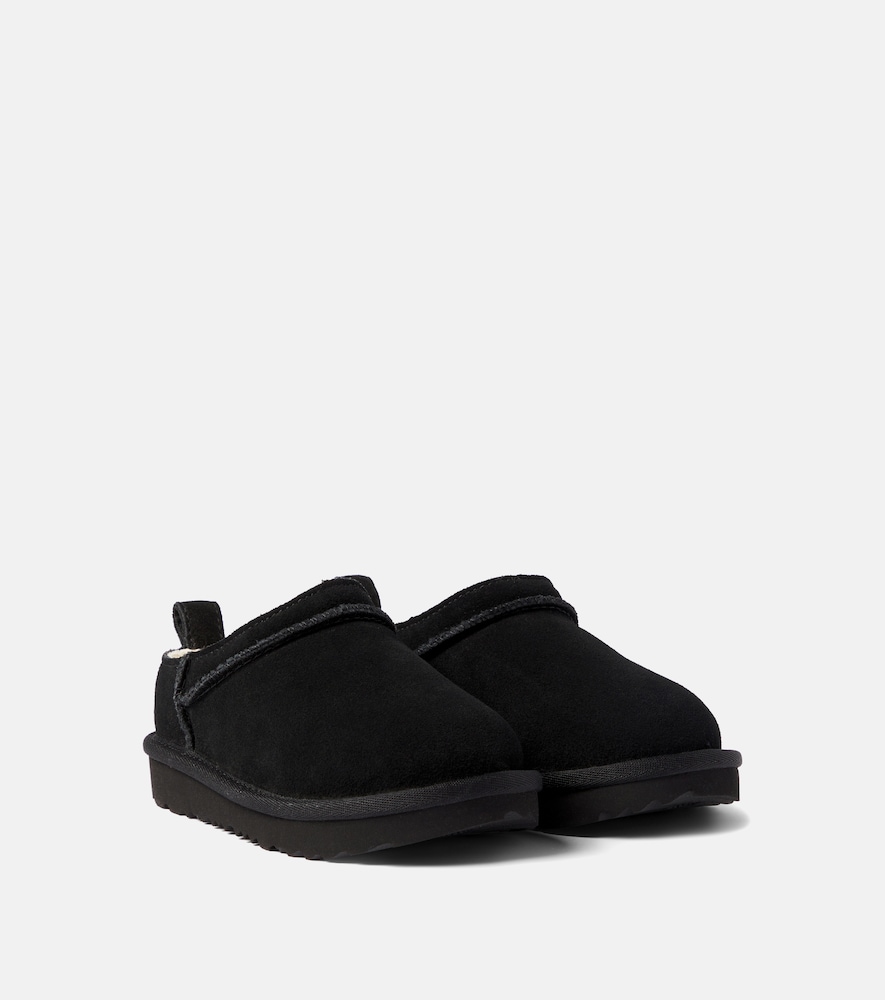 Stivali Micro in suede con shearling
