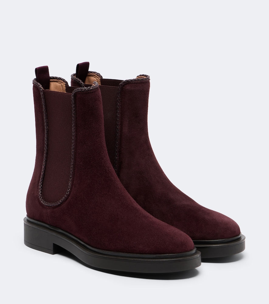 Chelsea Boots Gaspard aus Veloursleder