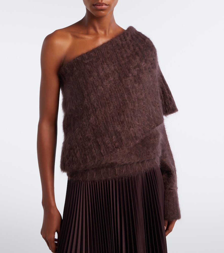 Parwich One-Shoulder Cashmere Sweater