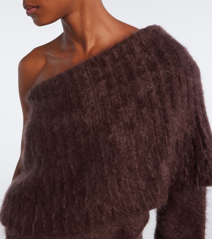 Parwich One-Shoulder Cashmere Sweater