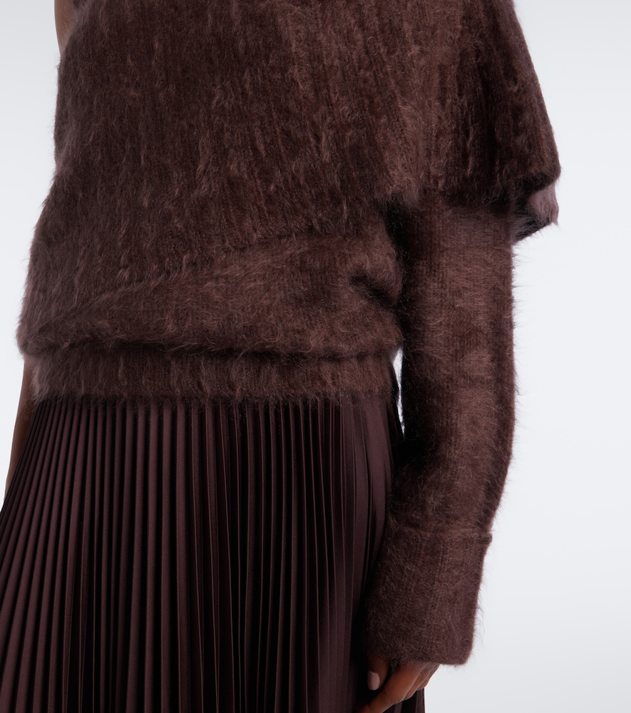 Parwich One-Shoulder Cashmere Sweater