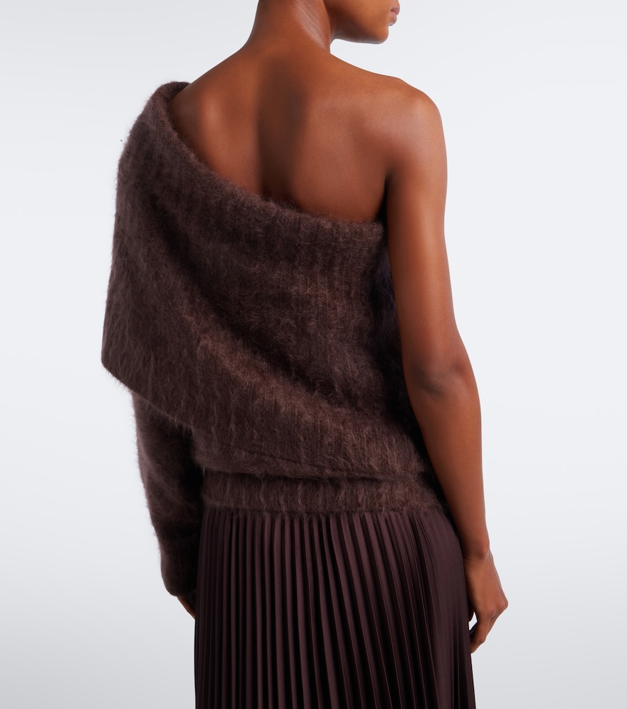 Parwich One-Shoulder Cashmere Sweater