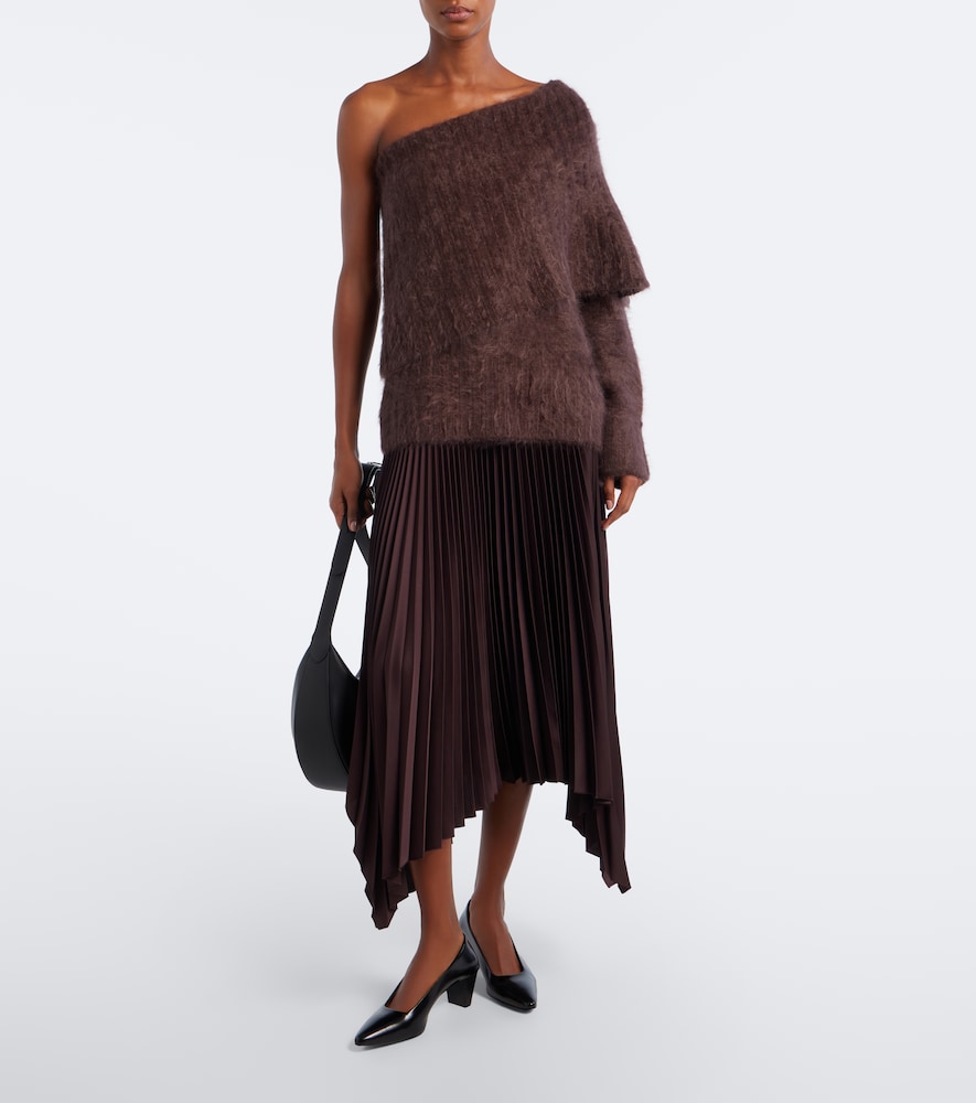 Parwich One-Shoulder Cashmere Sweater