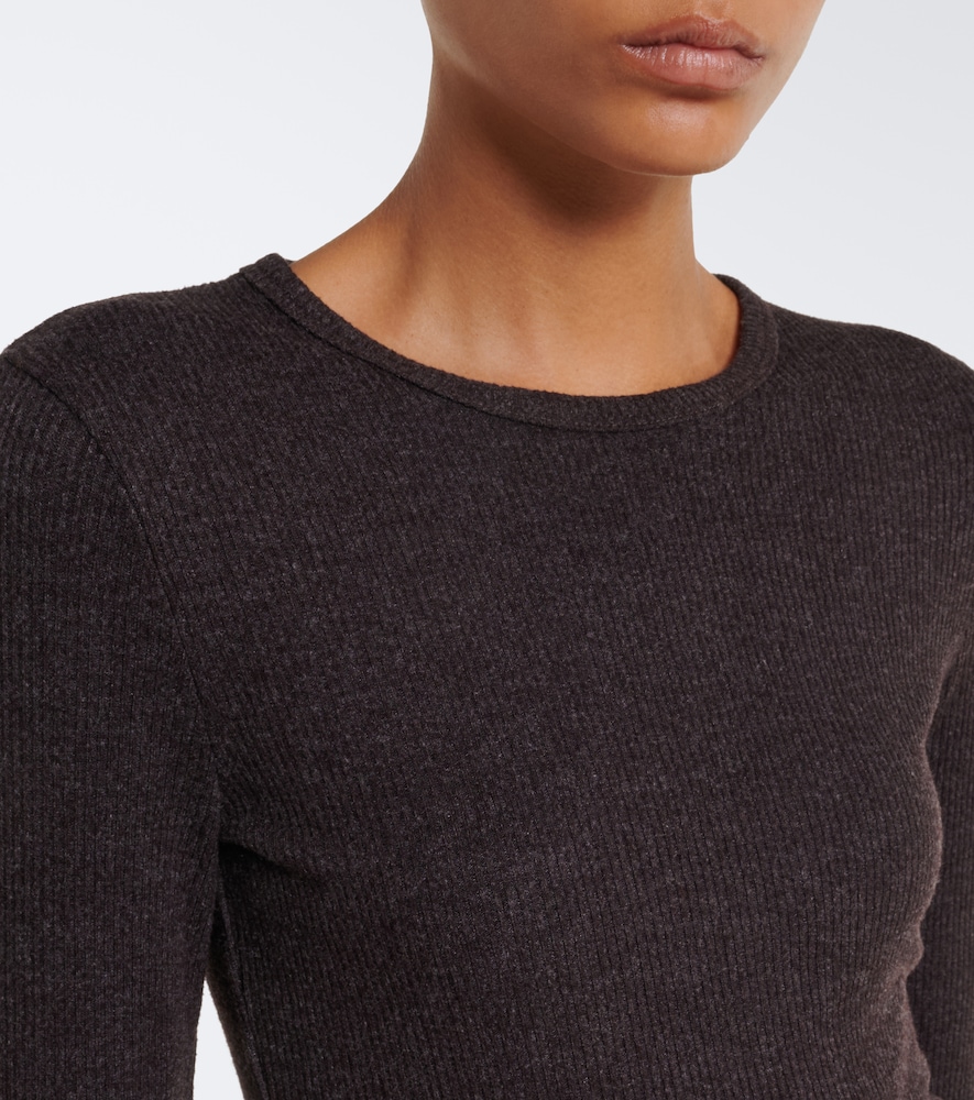 Delphi Ribbed-Knit Top