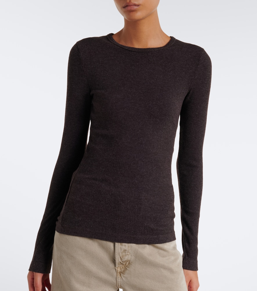 Delphi Ribbed-Knit Top