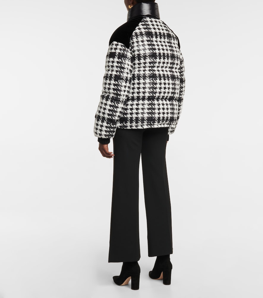  Moncler Moncler Erine Checked Puffer Jacket 