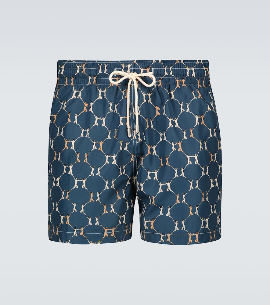 Arrels Barcelona Printed swim shorts