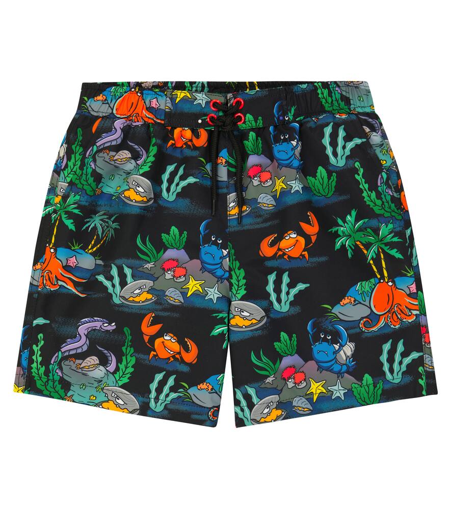 Stella McCartney Kids Printed swim trunks