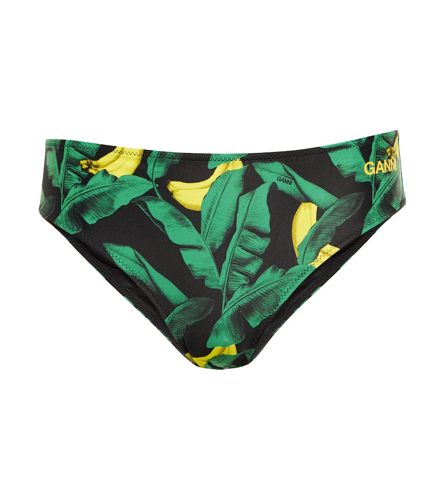 Printed bikini bottoms