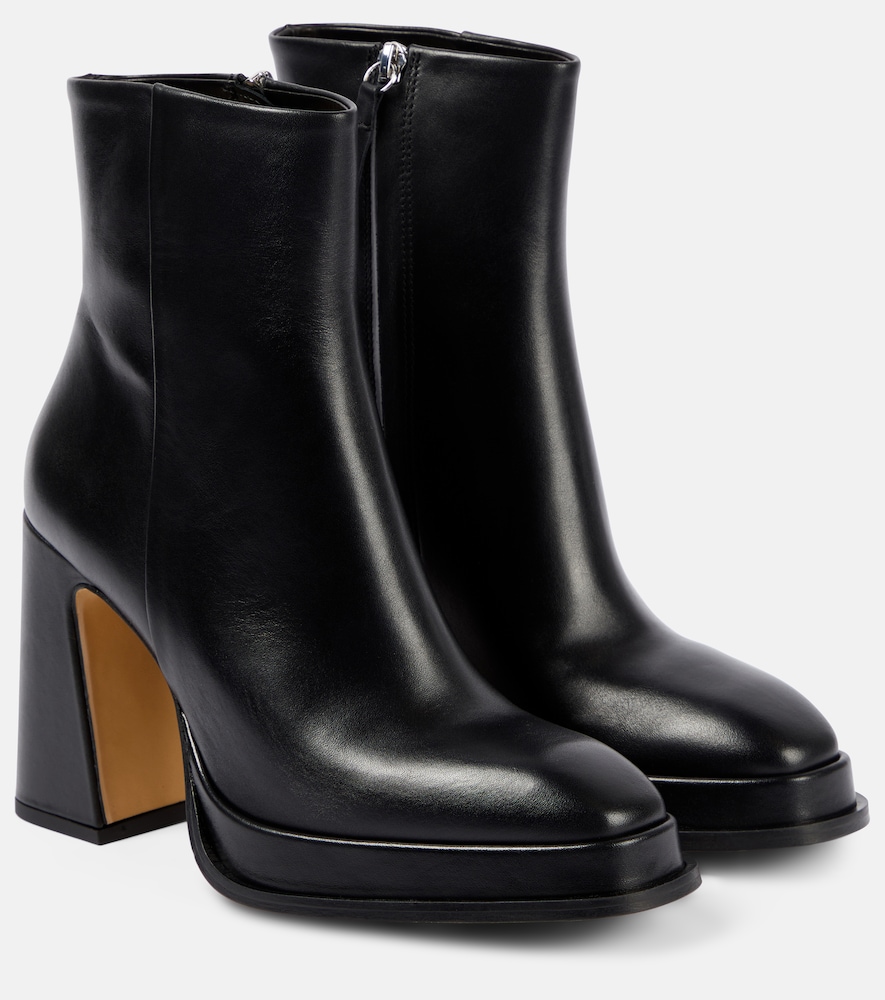 Souliers Martinez Bottines Nova Chueca en cuir