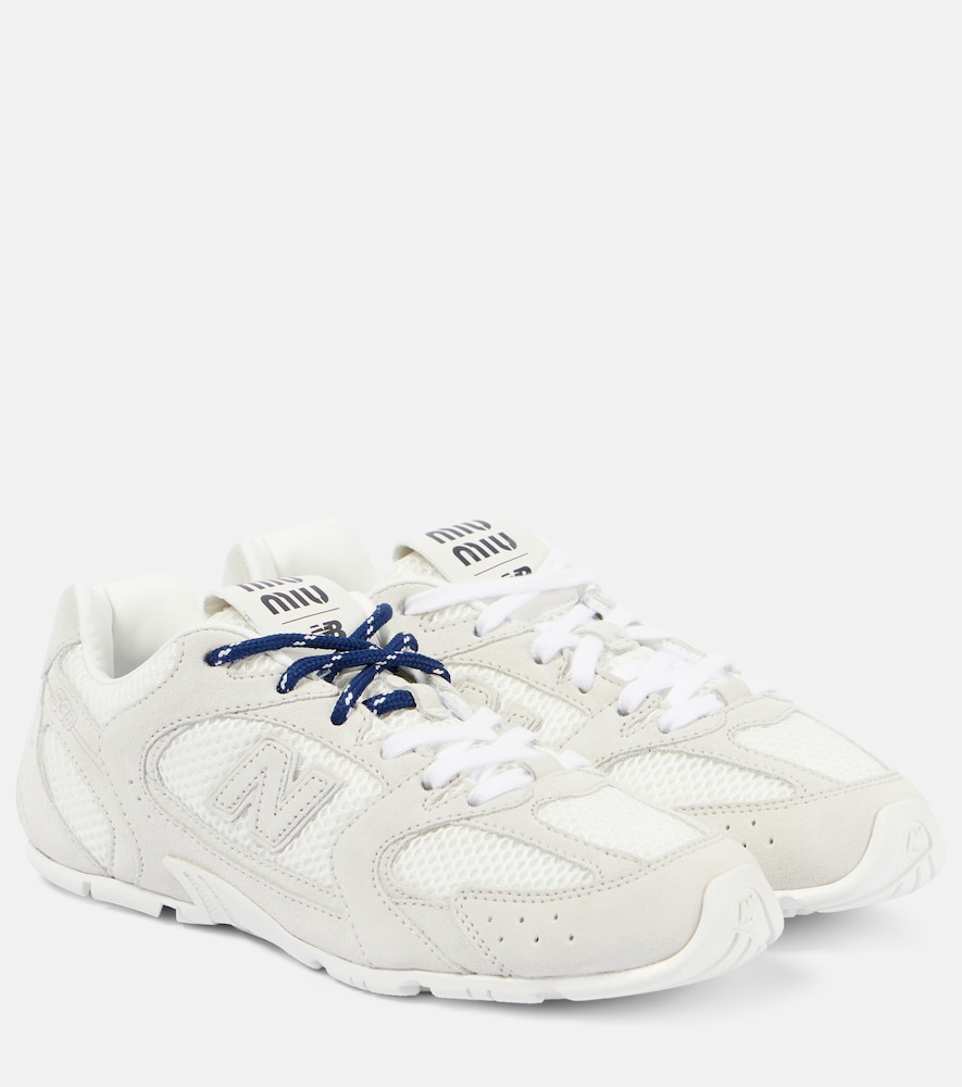 Miu Miu x New Balance 530 SL suede sneakers | Thumbnail 8 Miu Miu x New Balance 530 SL suede sneakers | Thumbnail 8
