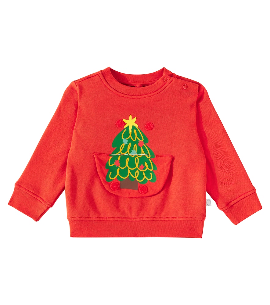 Stella McCartney Kids Baby printed cotton jersey sweatshirt