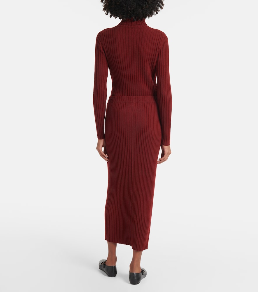  Jardin Des Orangers Jardin Des Orangers Cashmere Midi Skirt 