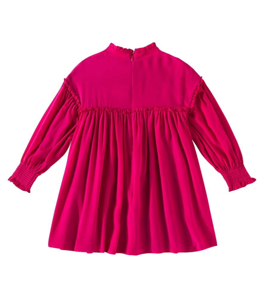  Chloe Kids Chloé Kids Kleid Aus Seide Mit Spitze 