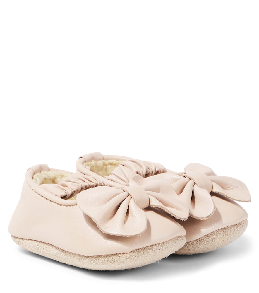 Donsje Baby Neni bow-detail ballet flats